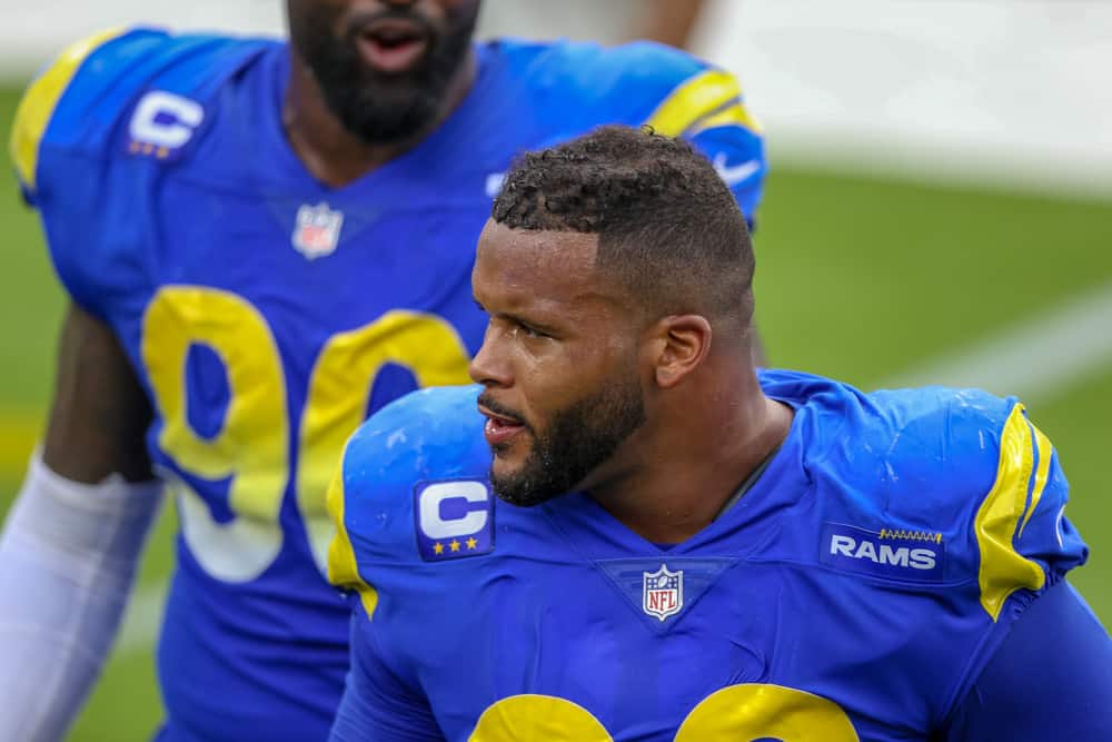 Aaron Donald is favorite to win the 2021 NFL Defensive Player of the Year 
