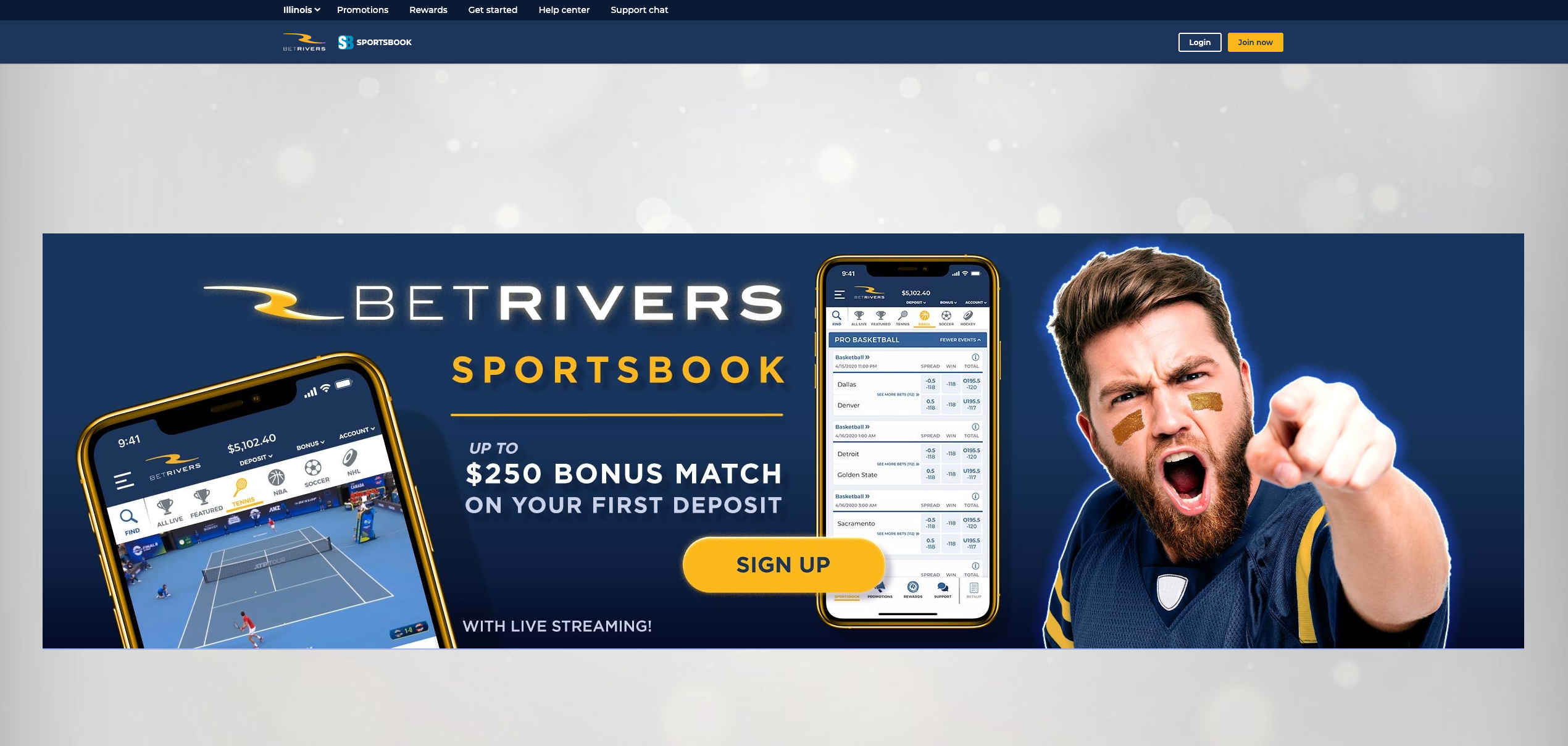 BetRivers Sports Betting Site