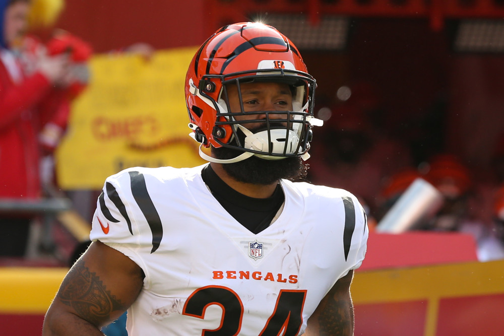 Cincinnati Bengals running back Samaje Perine