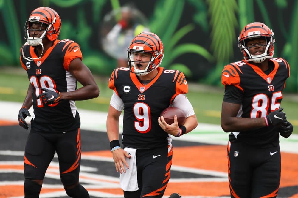 NFL Week 2 Betting Lines between the Bengals and the Browns.