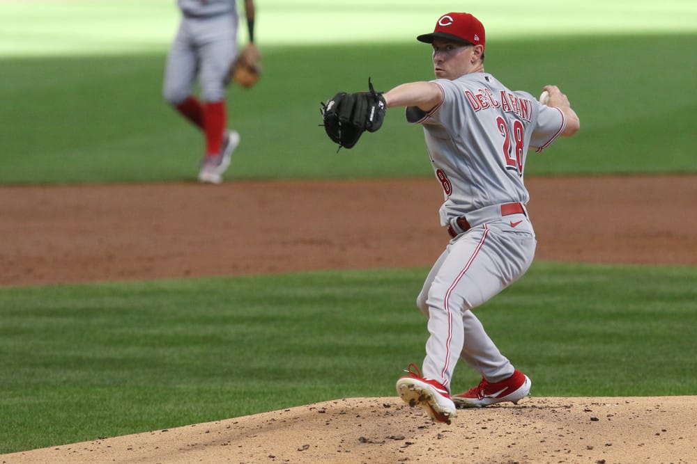 Cincinnati Reds starting pitcher Anthony DeSclafani