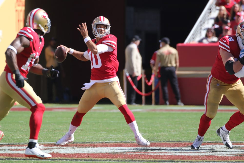 San Francisco 49ers Quarterback Jimmy Garoppolo