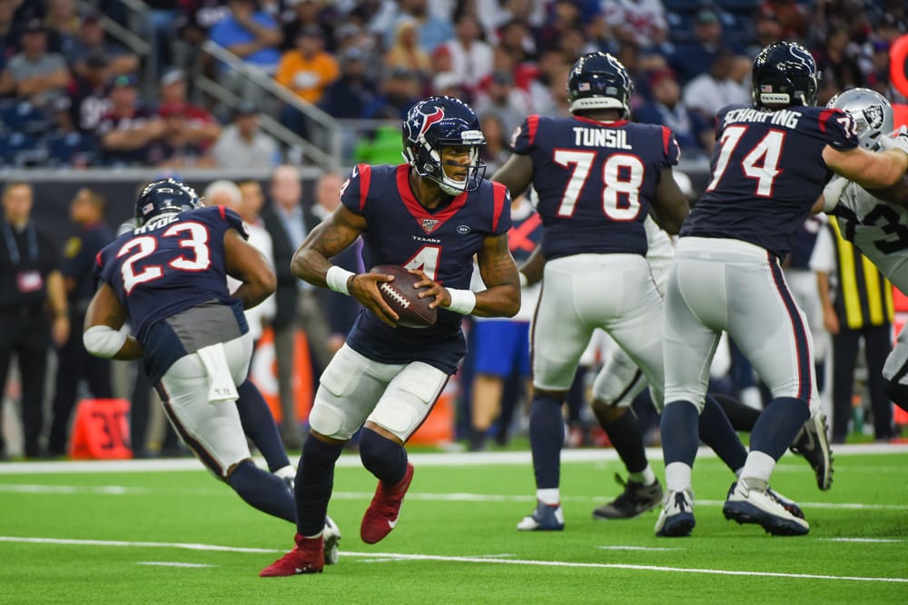 Houston Texans quarterback Deshaun Watson