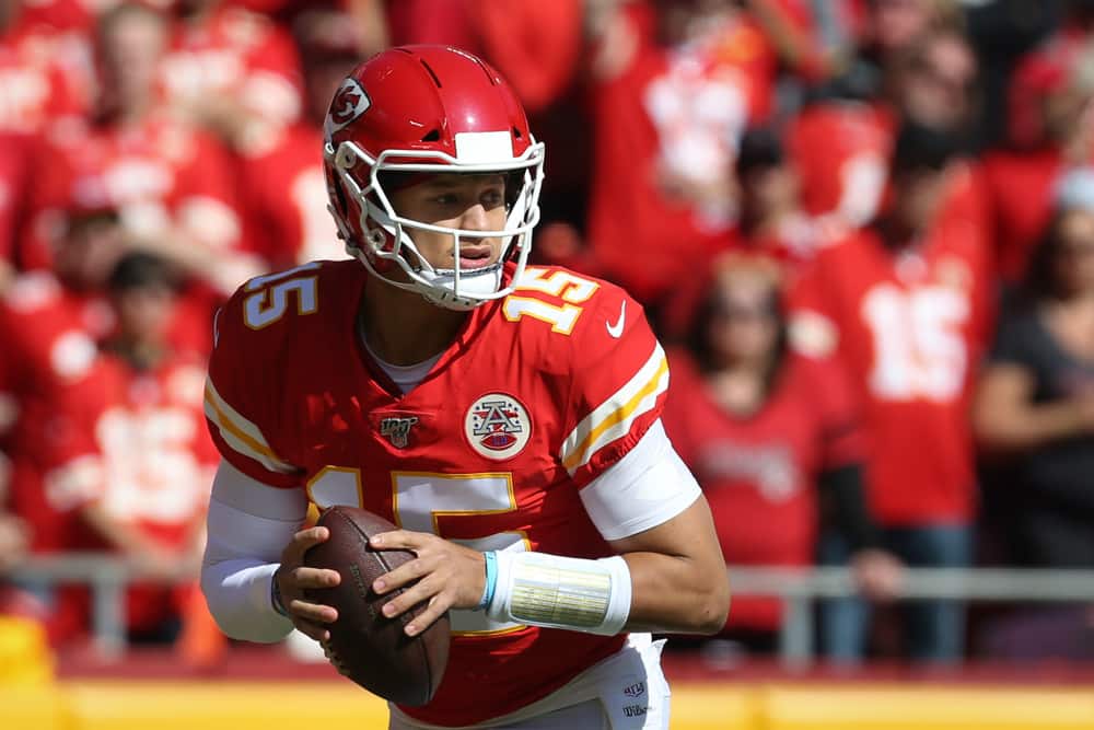 Kansas City Chiefs quarterback Patrick Mahomes