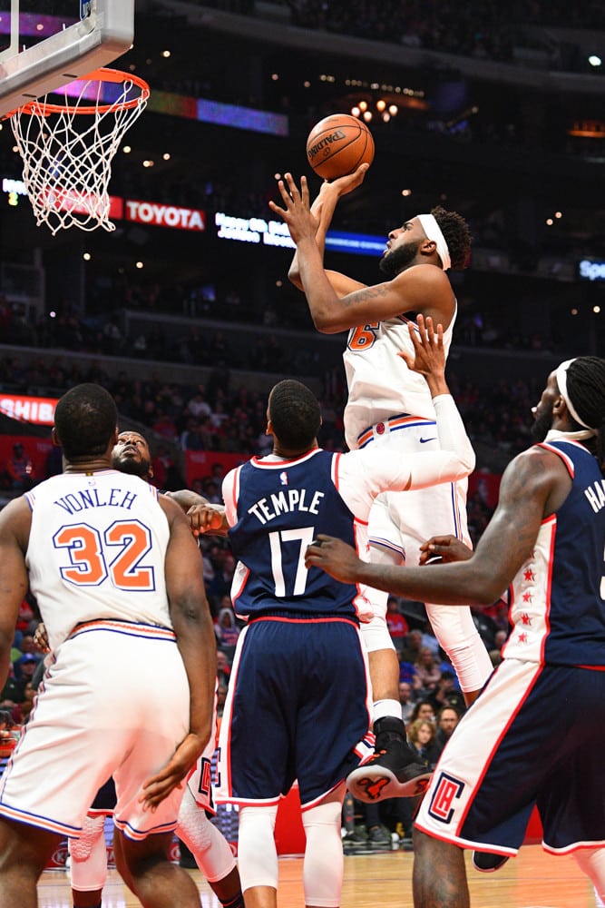 Mitchell Robinson of the New York Knicks