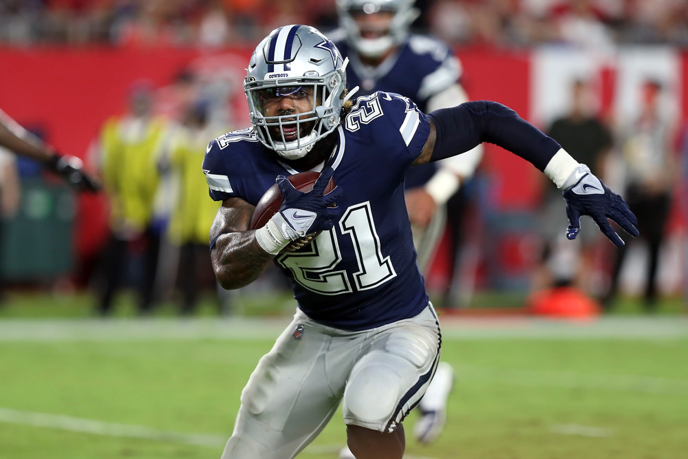 MNF Prop Bets Week 3: Ezekiel Elliott Over 15.5 Rushing Attempts