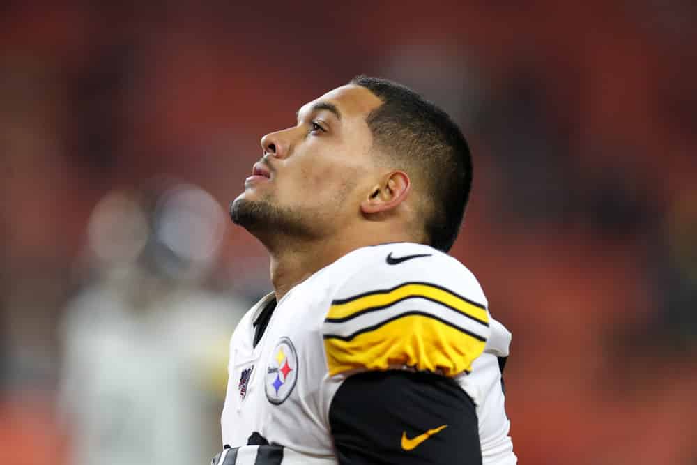 NFL Rushing Yards Pick - Pittsburgh Steelers running back James Conner
