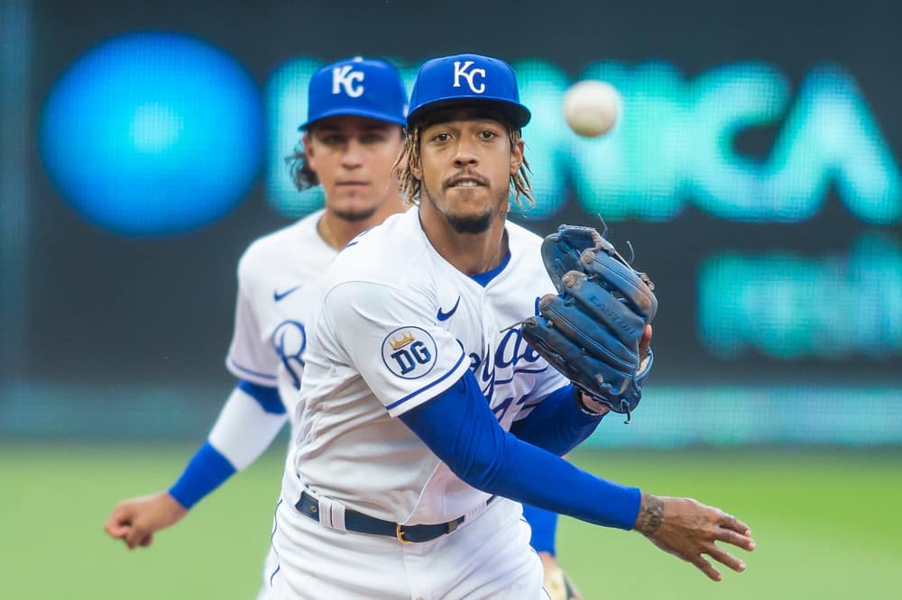 Kansas City Royal Short stop Adalberto Mondesi