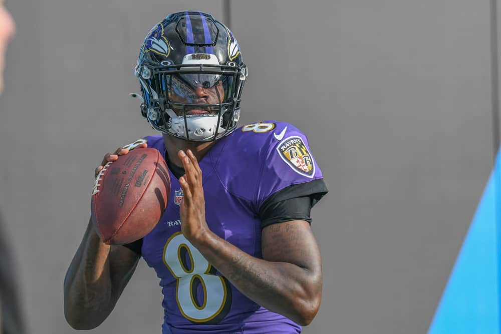 Lamar Jackson is one of our top MNF Prop Bets Week 1