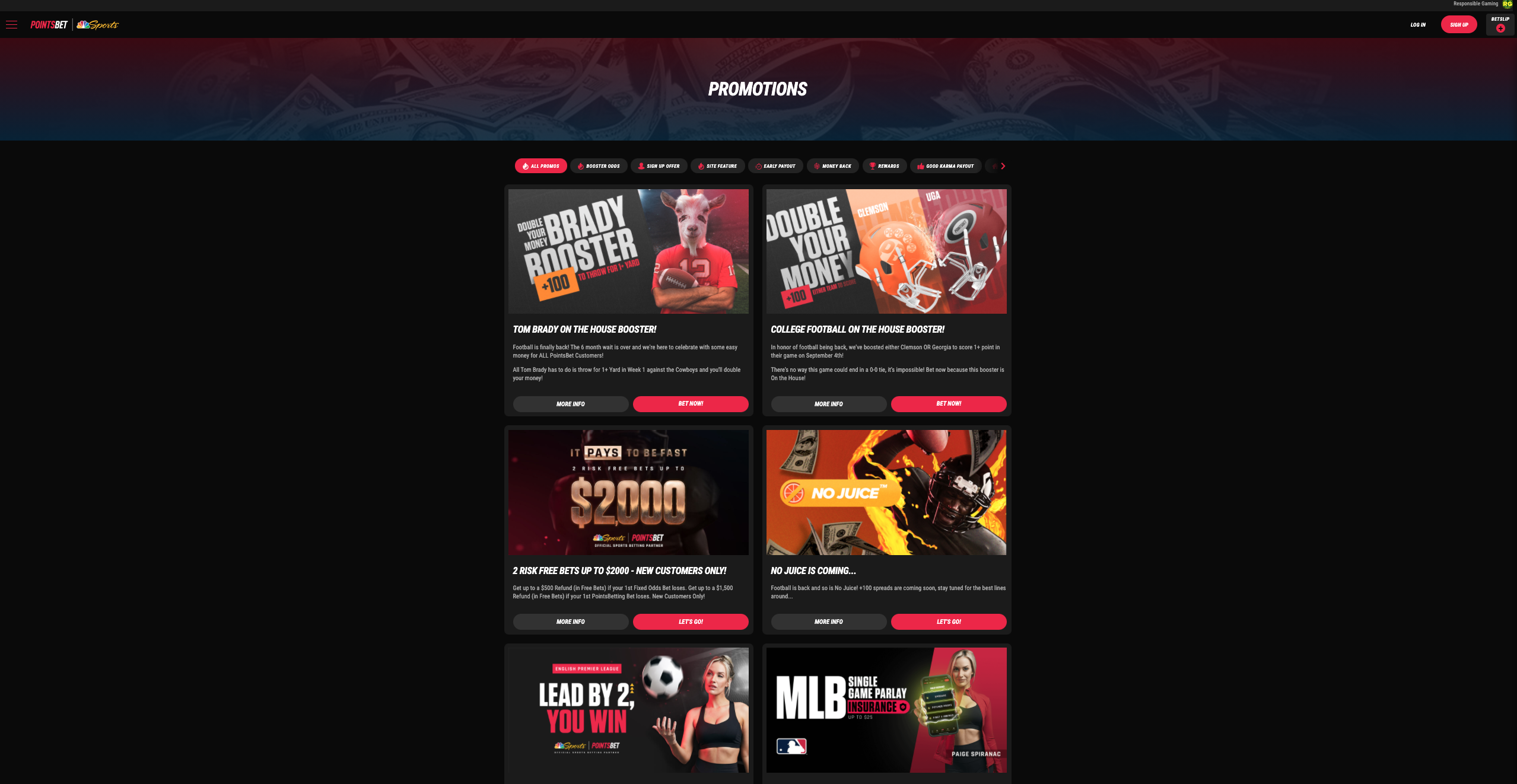 PointsBet Sportsbook Betting Site