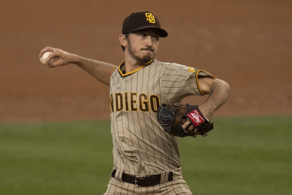 San Diego Padres starting pitcher Zach Davies