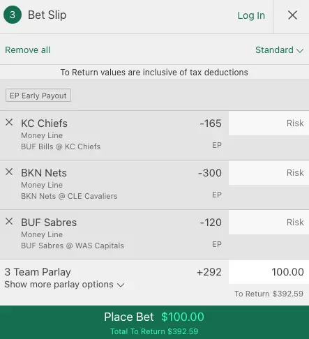 types of parlay bets